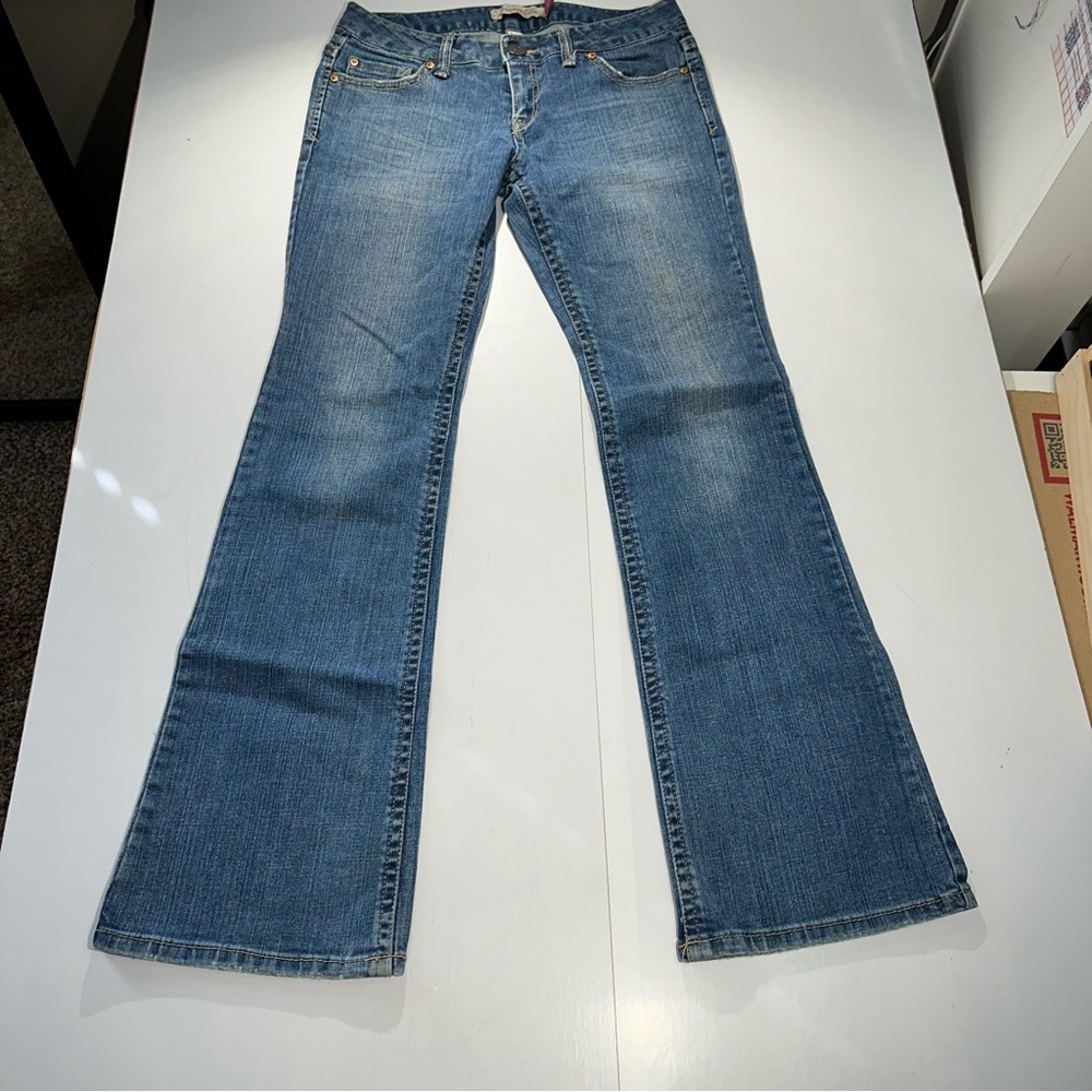 Aeropostale women’s skinny flare leg jeans‎ size 7/8 with front and back pockets - Picture 2 of 7